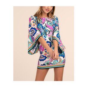 Trina Turk Mandalay Cover-Up Tunic Dress